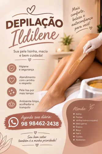 Ildilene Santos Depilação