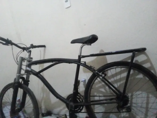 Bike aro 26 com bagagei traseiro pra vender rapidinho