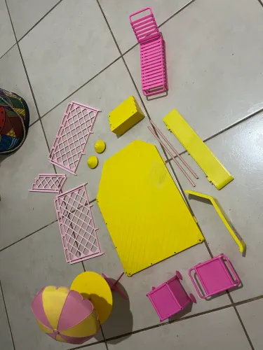 Peças de reposição p/ playset Barbie Esporte Total