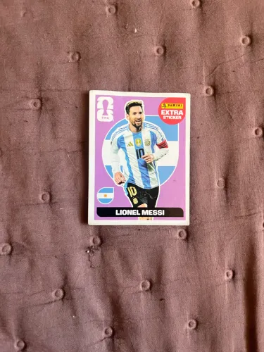 Figurinha legend do Messi copa 2026
