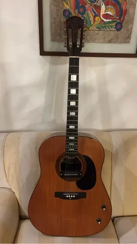 Violão Folk Giannini AWGS86 - anos 70