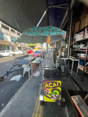 CARRINHO DE AÇAÍ R2 COM GUARDA-SOL - CÓDIGO 965! PARCELAMOS NO CARTÃO!