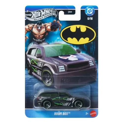 Carrinho Hot Wheels Silver Series Boom Box - Batman - Bane 52053