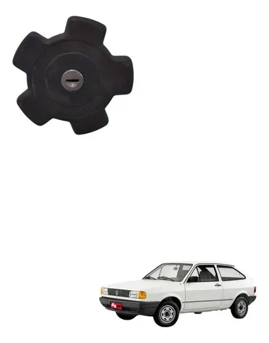 Tampa Tanque Combustível Volkswagem Gol Quadrado 1993 Preto 1993
