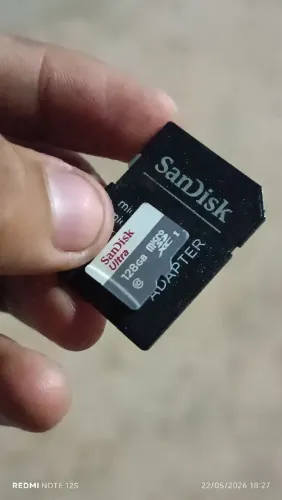 Cartão SanDisk Ultra 128GB Original + Adaptador