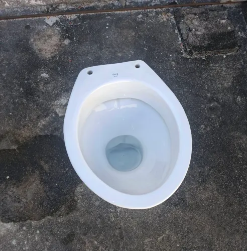 Vaso sanitário branco deca