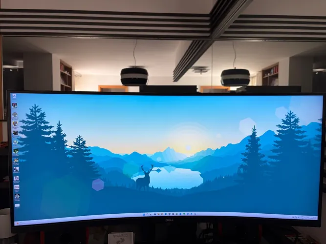 Monitor Gamer Dell S3422DWG 34 polegadas WQHD 144Hz