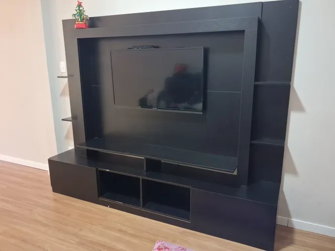 Painel para TV ate 65 polegadas preto