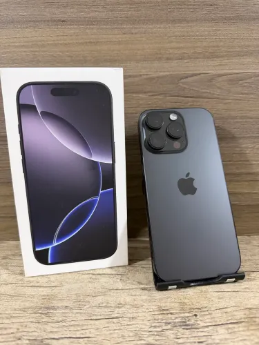 iPhone 16 Pro 256gb Preto impecável