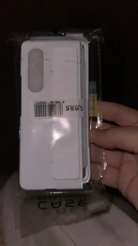Capa branca Samsung z fold 3 com alça 