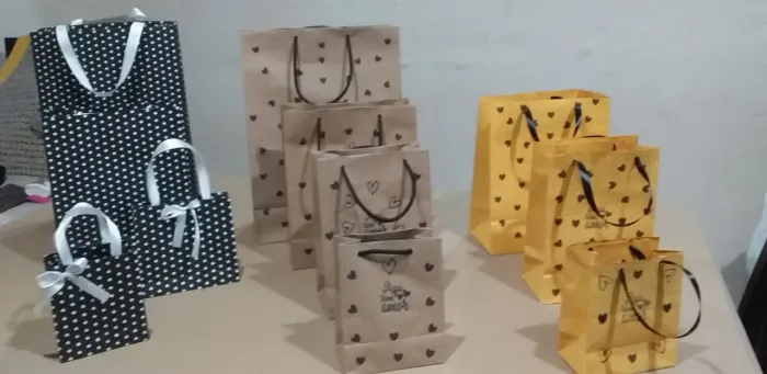 Sacolas para presente varios modelos   zap *72 