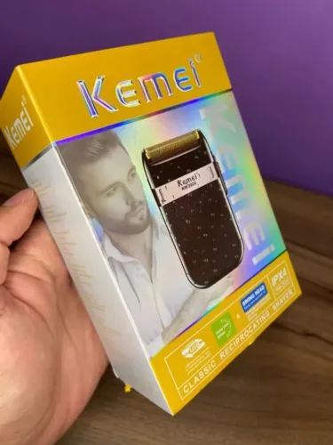 Máquina de Acabamento Shave Kemei KM-2024 Profissional