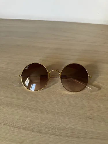 Óculos Ray-Ban Ja-Jo RB3592 Dourado + Estojo Original (Estilo Janis Joplin)