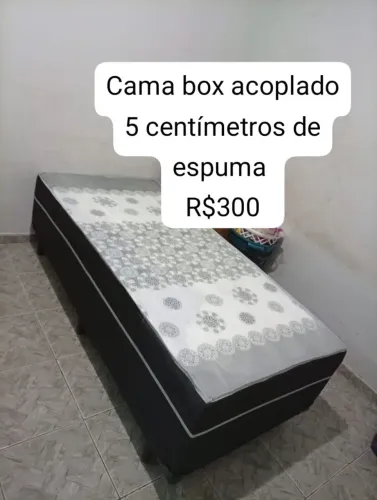 Camas box solteiro 