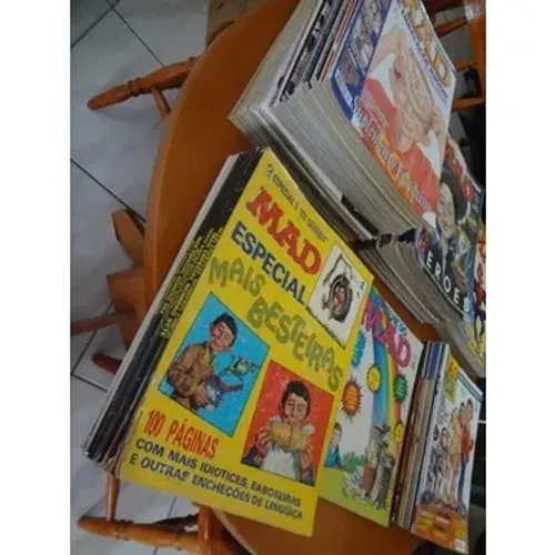 Mad Mythos Panini Record Gibi Hq 195 Revistas Coleção Rara