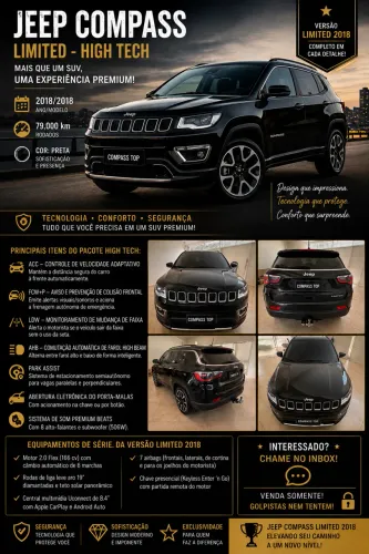 Jeep Compass Limited 2.0 4X2 Flex 16V Aut. 2018