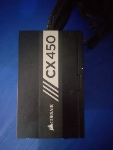 Fonte Corsair CX 450 = 70 reais