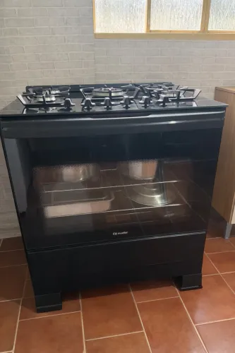 Vendo fogão com tampo de vidro