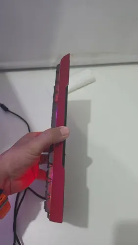 Aula morkblade mk60 teclado mecânico interruptor magnético teclado de alumínio
