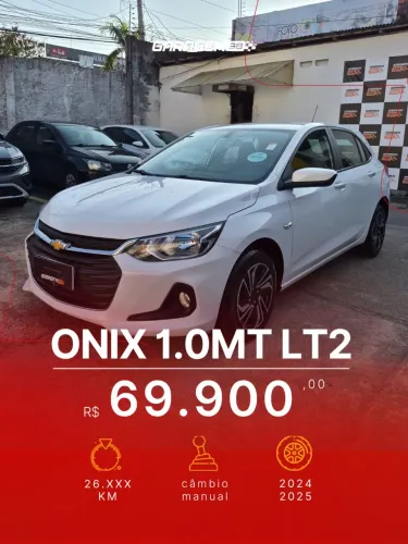 Chevrolet Onix Hatch LT 1.0 12V Flex Mec. 4P 2025
