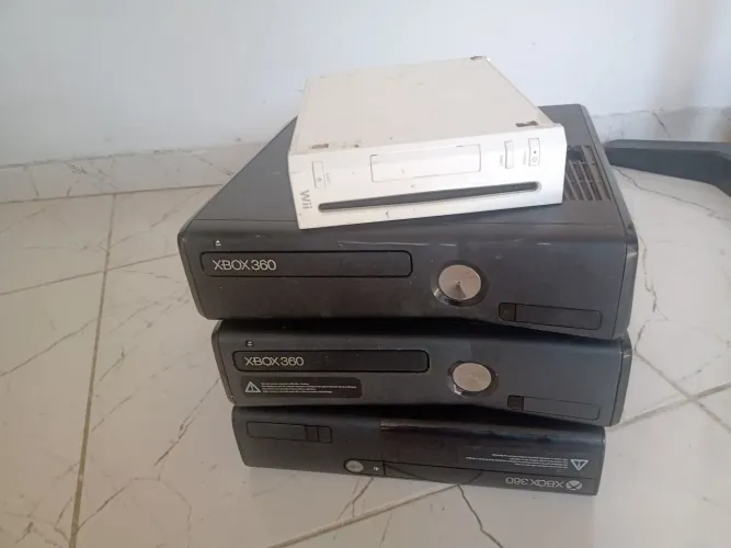 Lote de Xbox 360 c/defeito+ HD