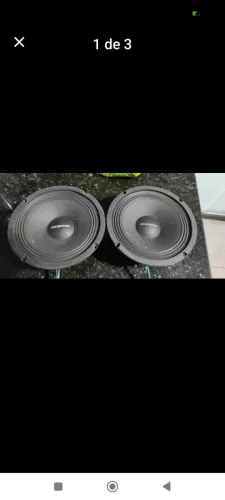 par alto falantes 8 polegadas selenium 8pw3 8 ohms raridade
