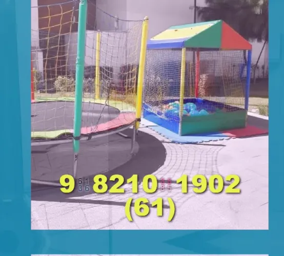 Locação de Brinquedos para sua festa! Segurança e diversão garantidas!