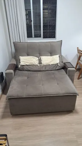 Sofá retrátil 2 lugares