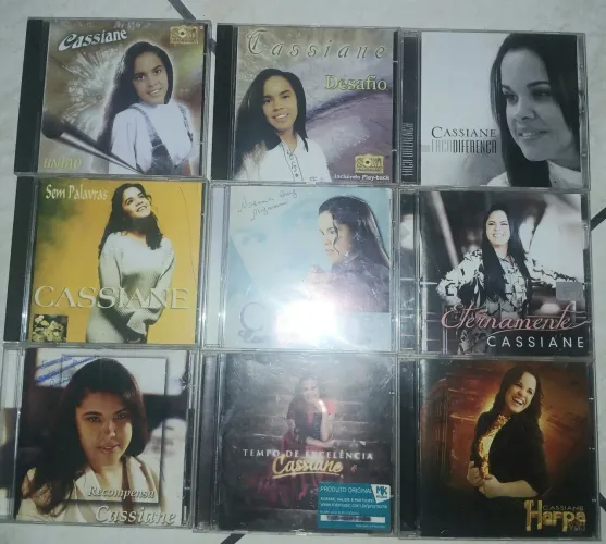 18 cd's gospel Cassiane Eyshila Aline Barros