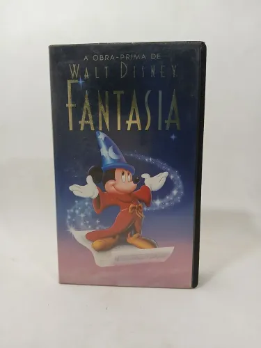 Rara fita VHS A obra Prima de Walt Disney FANTASIA