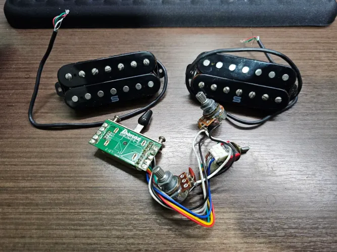 Set Captadores Guitarra 7 Cordas Seymour Duncan Hyperion + Ibanez Dynamix 10