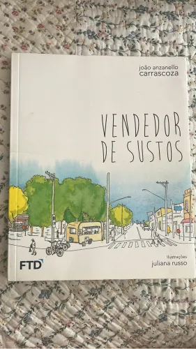 Livro Vendedor de Sustos - João Carrascoza - FTD - Fundamental II - Novo