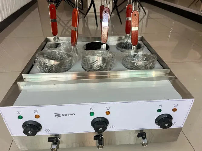 Máquina de Cozinhar Macarrão com 6 Cestos CFCM PC-6 - 220V