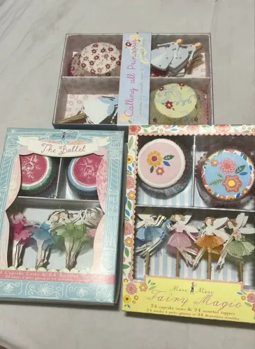 Kit enfeites para cupcakes 