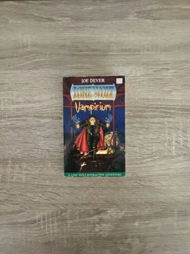 Vampirium - Lone Wolf - Lobo Solitário - Joe Dever - Livro jogo RPG