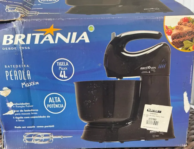 batedeira britânia pérola maxx pr
