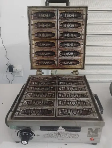 Máquina de crepe suíço