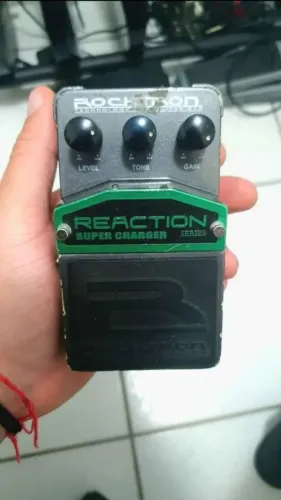 Pedal Overdrive Rocktron Reaction Super Charger