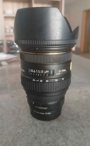 Lente Sigma 24-70 2.8 DG EX para Canon