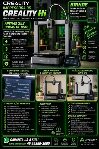 Impressora 3D Creality HI
