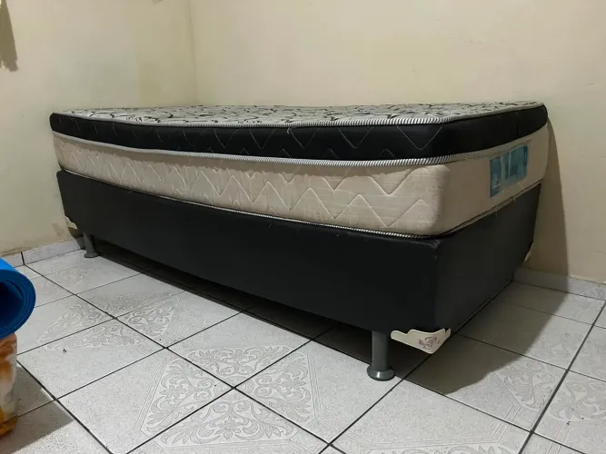 Cama box de solteiro