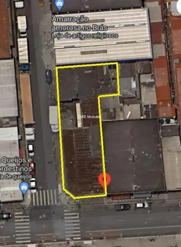 Terreno à venda no Brás, São Paulo-SP com 450,00 m² de área!