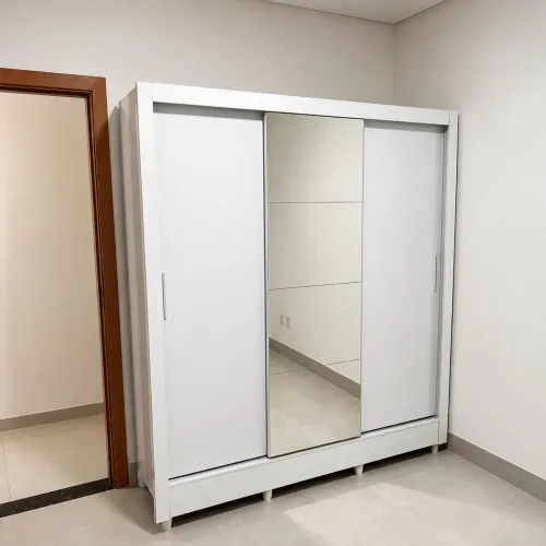 Guarda roupa Barcelona - Branco 
