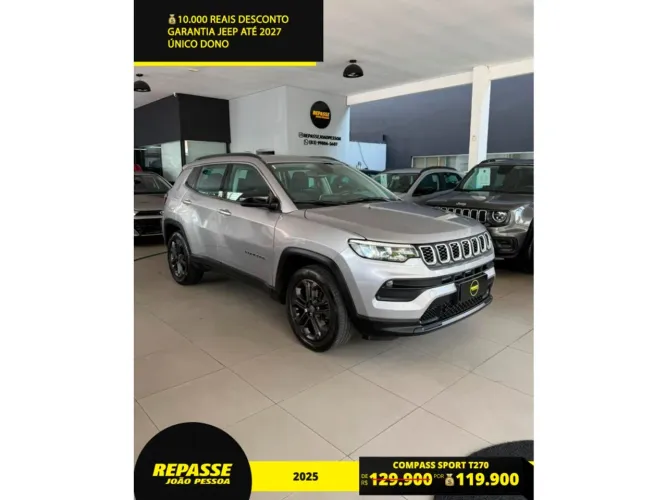 Jeep Compass Sport T270 1.3 TB 4X2 Flex AUT 2025