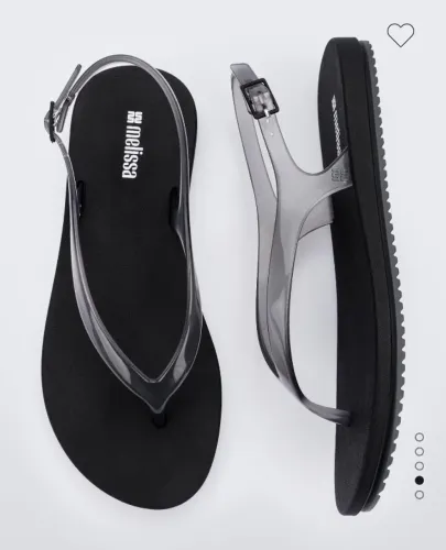 Melissa Flow Sandal preta - nova 37