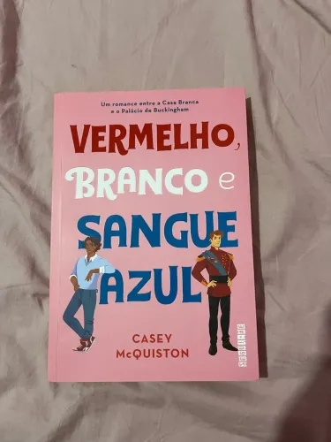 Livro: Vermelho, Branco e Sangue Azul
