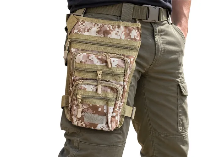 Pochete de Perna Camuflada