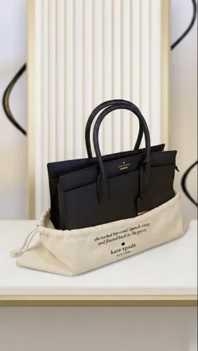 Bolsa Kate Spade New York Original - Modelo Clássico em Couro Preto