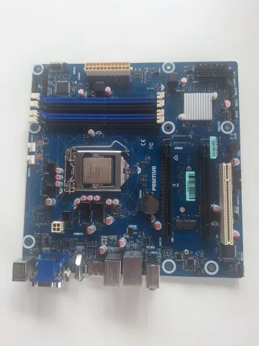 Placa mae 1151 com processador i5 6 geração mais espelho. 