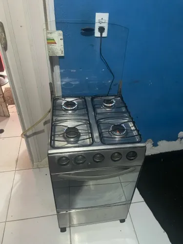 Fogao atlas 4 bocas inox